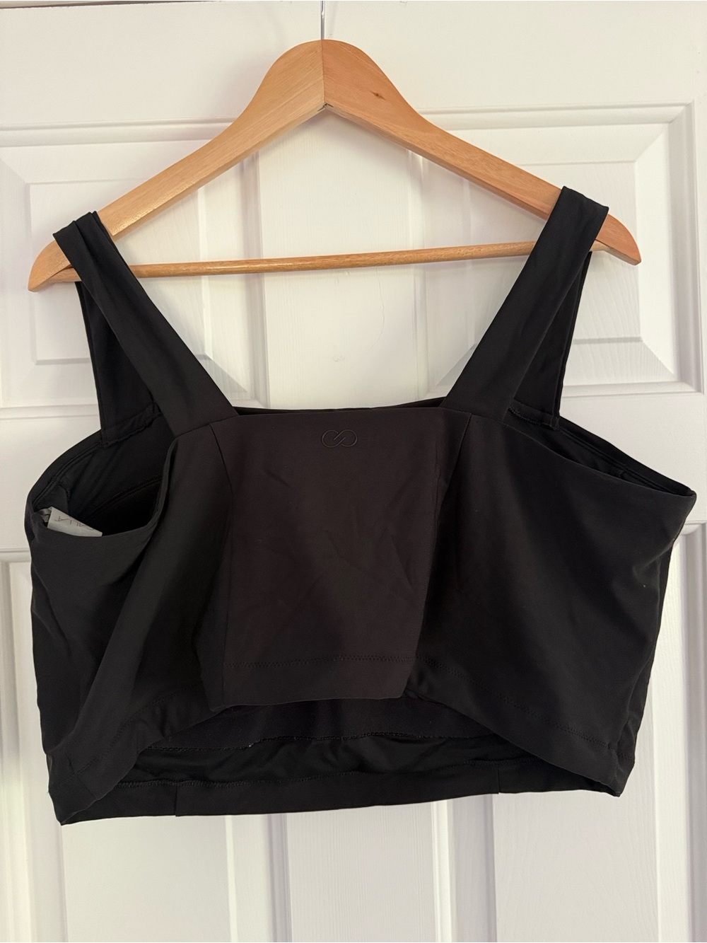 CALIA Women's Wide Shoulder Strap
Square Neck Long Line Swim Top - Picture 7 of 9